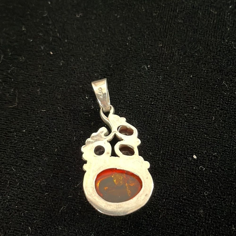 925 Amber Multi Stones Misc - Picture 3 of 3